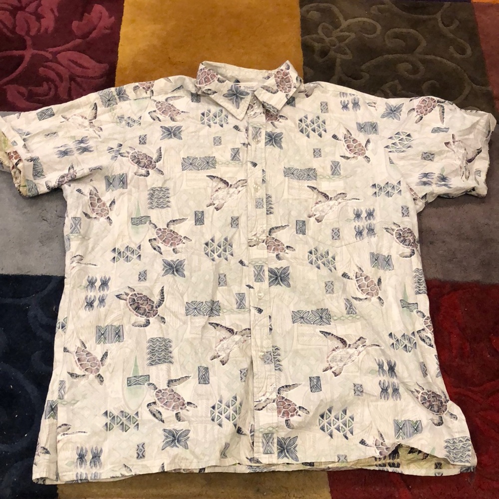 Malihoni hawaii short sleeve button up shirt